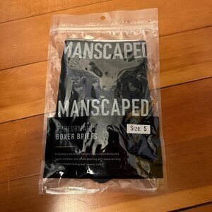 NWT MANSCAPED Performance Boxer Briefs - BLACK SMALL